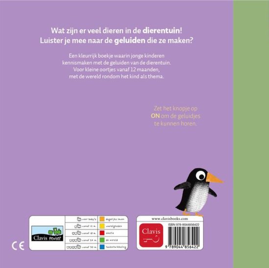De dierentuin - Van Genechten (geluidenboekje)