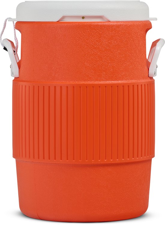 Igloo 5 Gallon Seat Top - Drankdispenser / drankkoeler - 18 Liter - Oranje van Merkloos — afbeelding 3