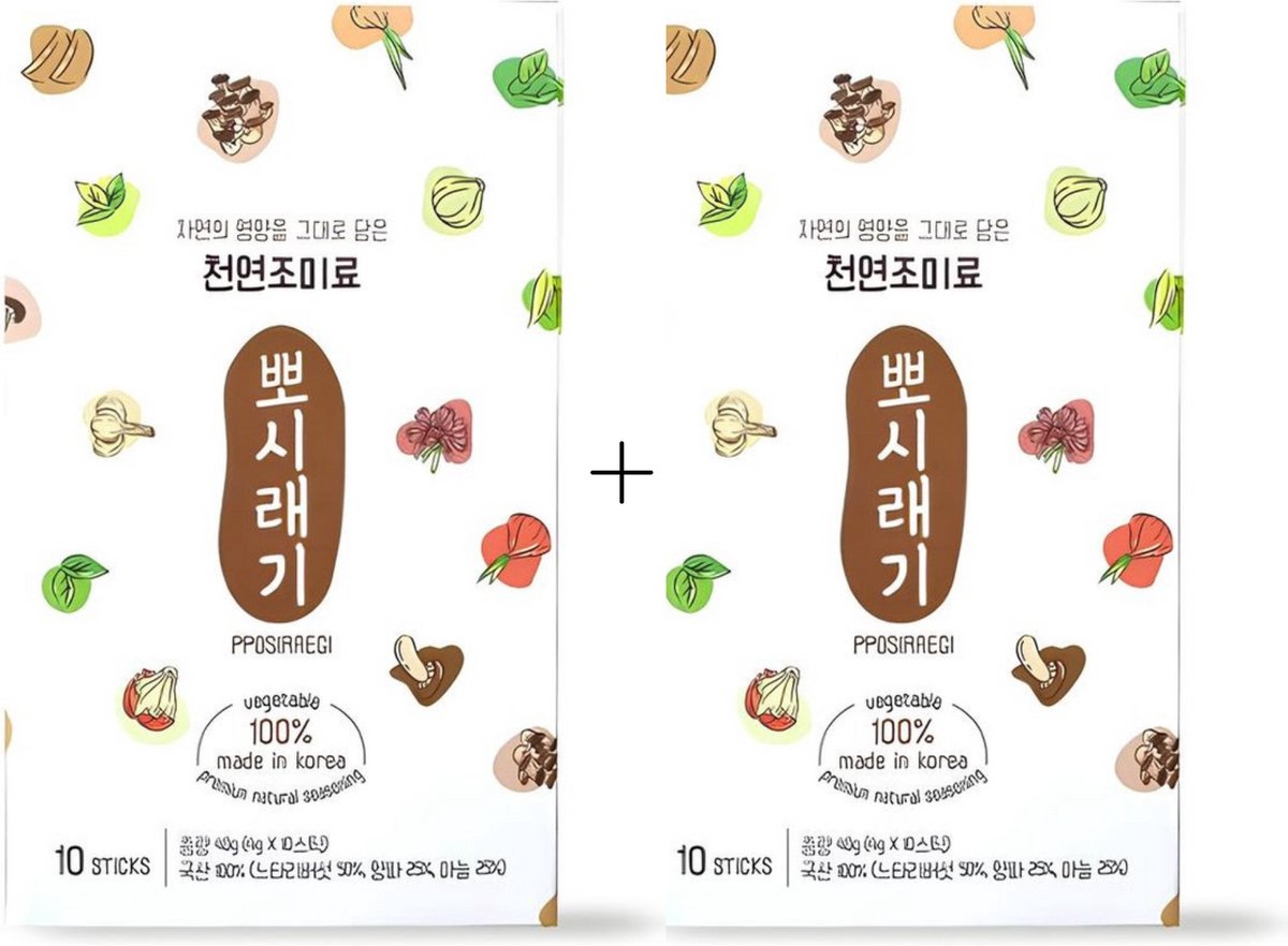 Goedkoopste 2 x FARMER SEOL FARM Natural Mushroom Seasoning-Stick