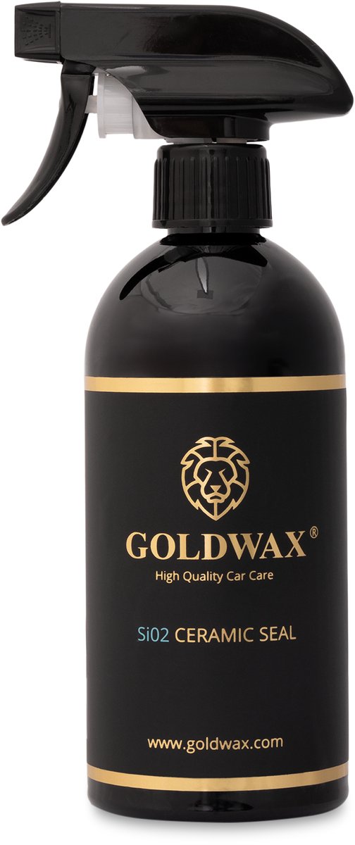 GOLDWAX SiO2 Ceramic Seal - Keramische Sealant - Spray Glans - Extreem Hydrofoob - Auto Wax Coating 500ml