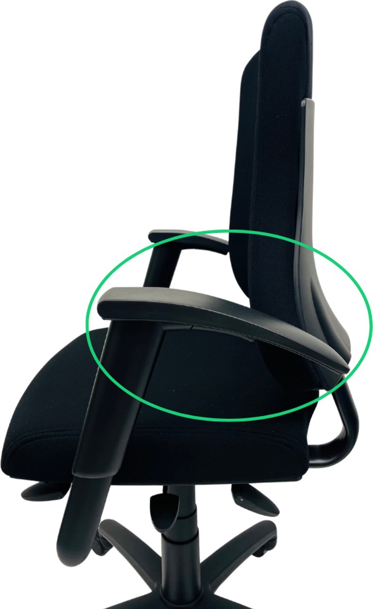 Jetchair - Armleuning Armpad geschikt voor BMA Axia Office - Armleuningen - Geschikt voor bureaustoel BMA Axia Office - Opdek - Nieuw - 1 Stuk