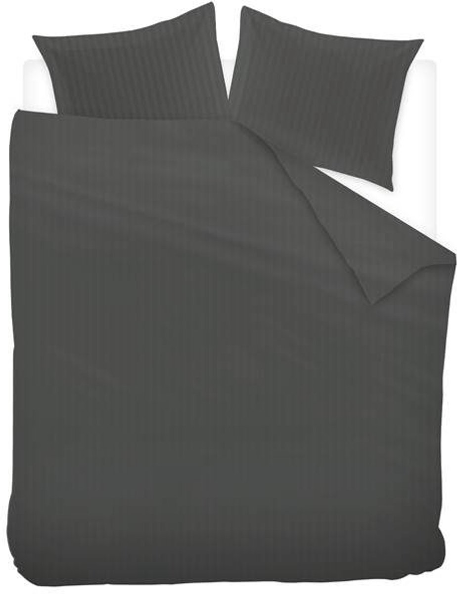 Ivorlyn Kent Dekbedovertrek - Lits-jumeaux - 240x200/220 cm - Anthracite