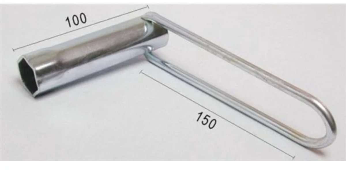 Buzzetti bougiesleutel - Opklapbaar - 21mm lang