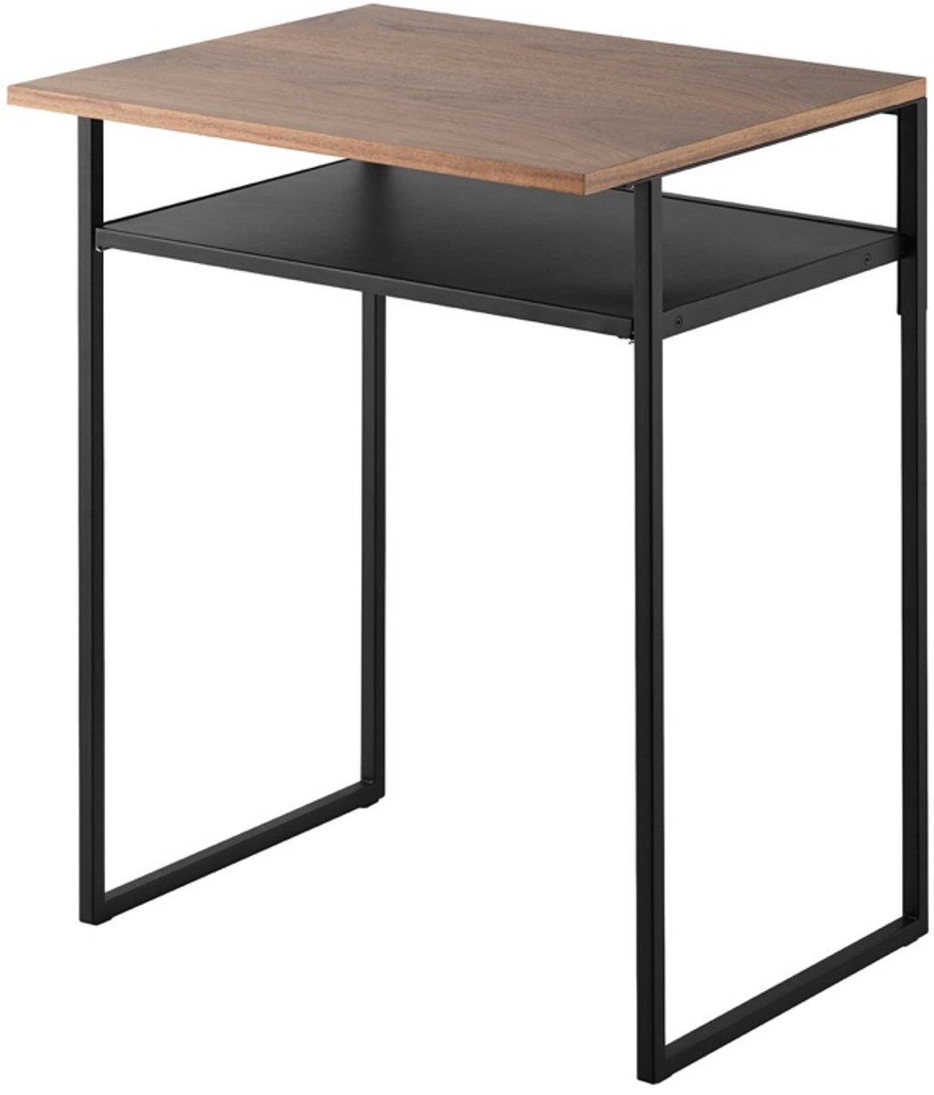 Yamazaki Bijzettafel met Lade - Tower - Zwart