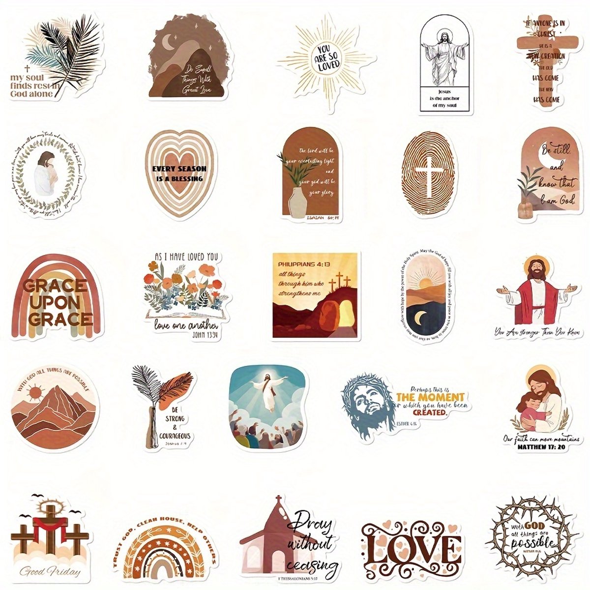 Sticker The Lord is my Shepherd | Christelijke Stickers | The River House