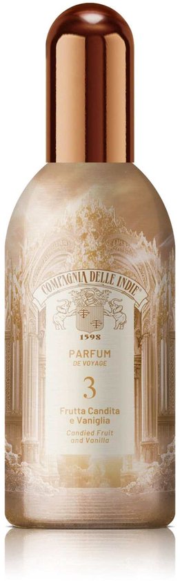 Compagnia Delle Indie Parfum nr3 Gesuikerde vruchten en vanille-100ml