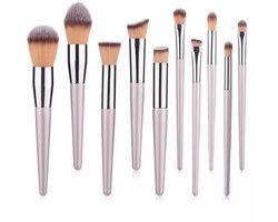 Poederkwast | Powder Brush | Make-up Kwast | Set Van 10