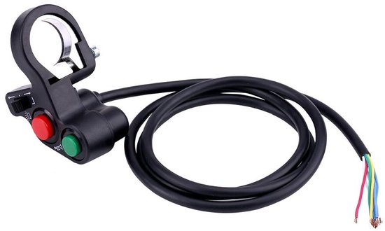JZK 7/8 22mm Motorfiets Stuur Schakelaar - Koplamp, Richtingaanwijzer, Motor Hoorn en Indicator