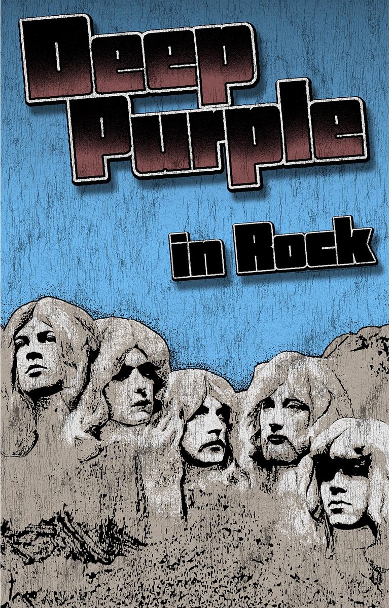 Razamataz Deep Purple - In Rock - Textiel Poster