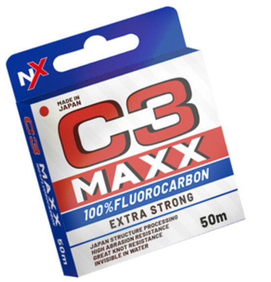 Colmic C3 MAXX Fluor Carbon Fluorocarbon 25/00 Lijn Onderlijnmateriaal Sterke Fluo Vislijn Onderlijn van Colmic — afbeelding 5
