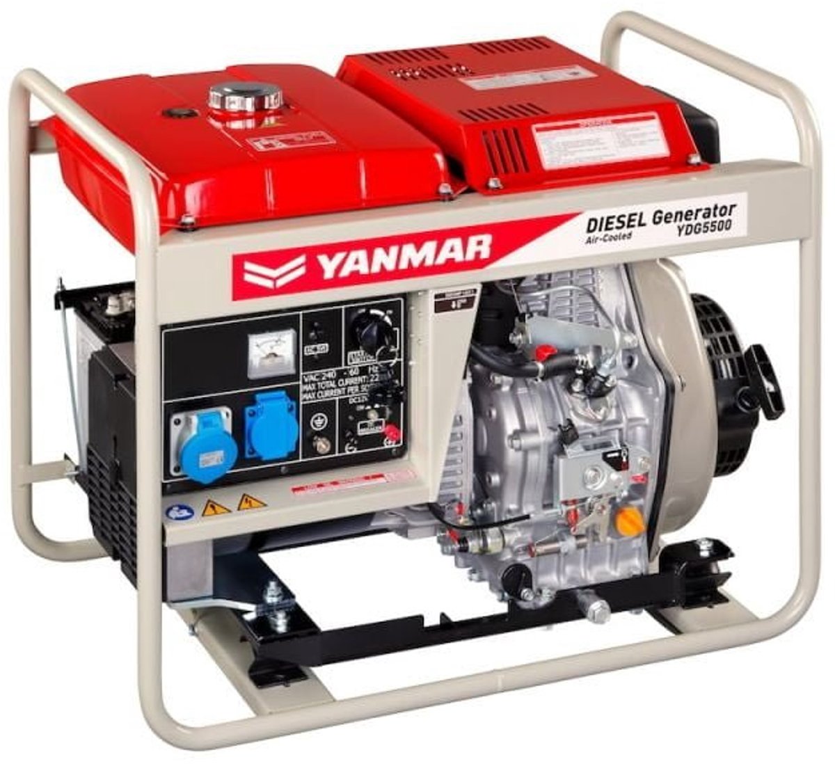 Generator Diesel Yanmar 5,1 kVA - YDG5500V-5EBYI2