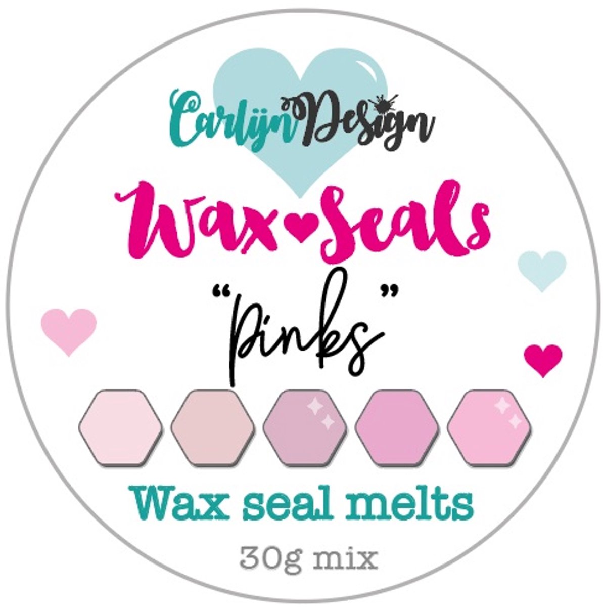 Waxzegel melts Pinks