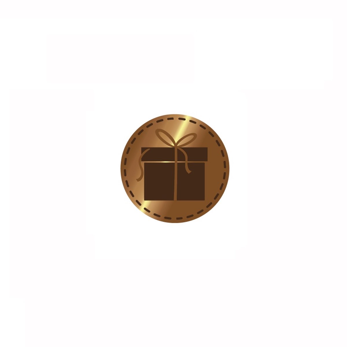 Waxzegel stempel Cadeautje