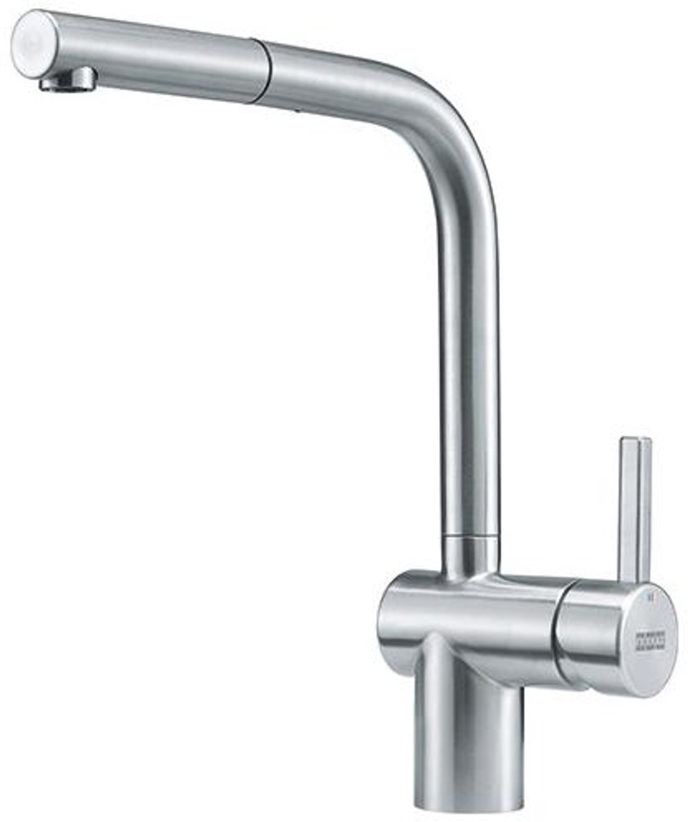 mixer met roestvrijstalen spray - franke - 444903
