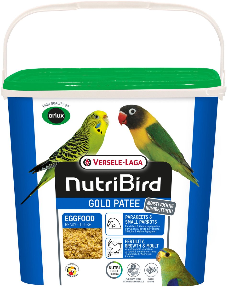 Versele-Laga Nutribird Gold Patee Parkieten En Kleine Papegaaien - Vogelvoer - 5 kg