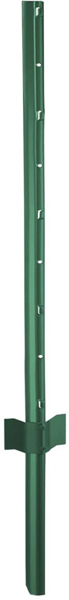 Metalen W Gaaspalen 105cm groen, 11 stuks.