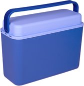Curver Coolbox - Insulated Cooler Box With Locking Lid, Blue, Can Be Used As A Seat