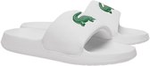 Lacoste SERVE SLIDE 1.0 125 1 CMA WHT/GRN Heren Slippers - wit / groen