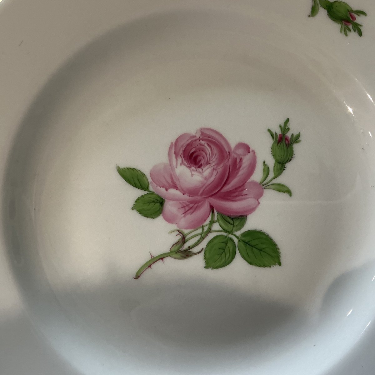 Meissen brood- en dessertbord Rose
