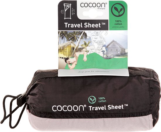 Cocoon Travelsheet Katoen - Lakenzakken - Off White van Cocoon — afbeelding 2