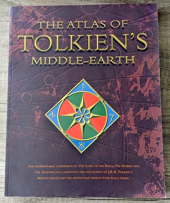The Atlas of Tolkien's Middle-Earth, Karen Wynn Fonstad, , I ... - cover