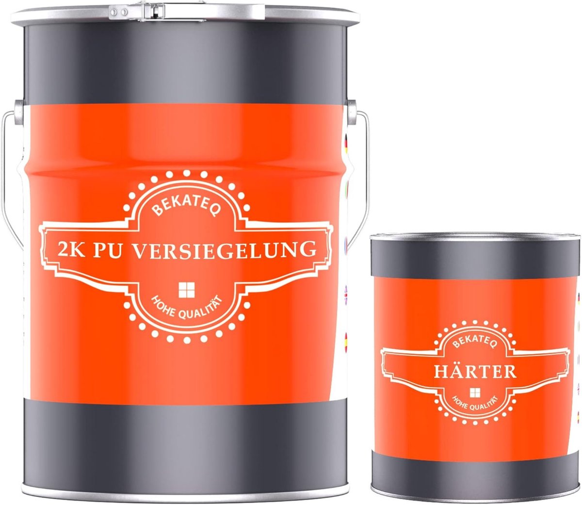 BEKATEQ BK-630EP 2K steentapijtverzegeling, 7,5 kg transparant I slijtvaste epoxyhars vloercoating I ook te gebruiken op natuursteen & kunststeen