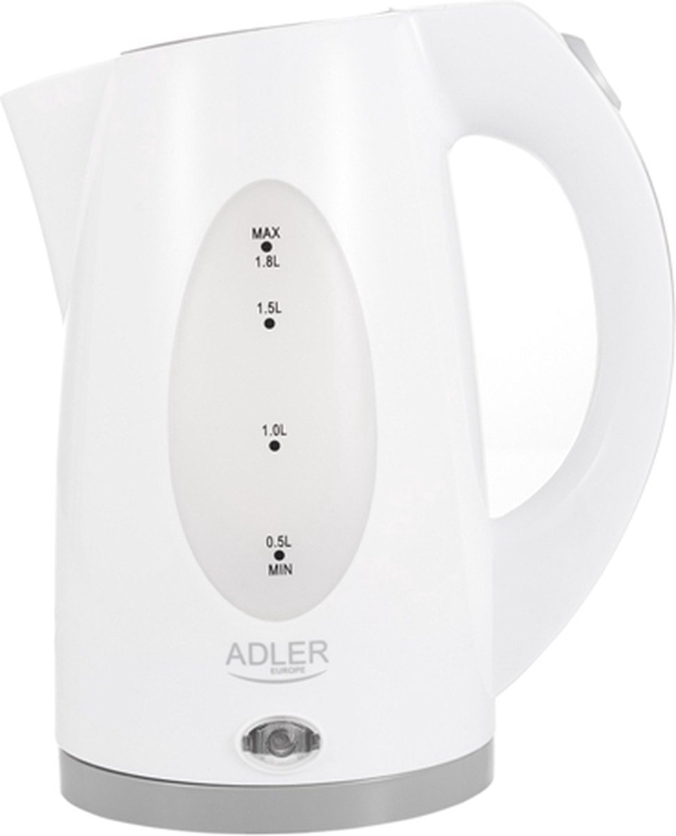 Adler AD 1208 - Waterkoker - 2000 Watt - wit - 1.8 L