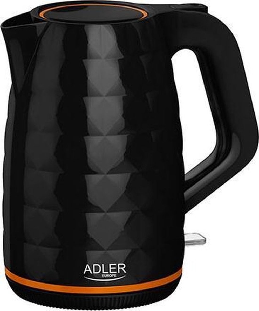 Adler AD 1277 B waterkoker 1,7 l Zwart 2200 W