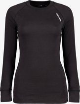 Mountain Peak dames thermoshirt met lange mouwen - Zwart - Maat M