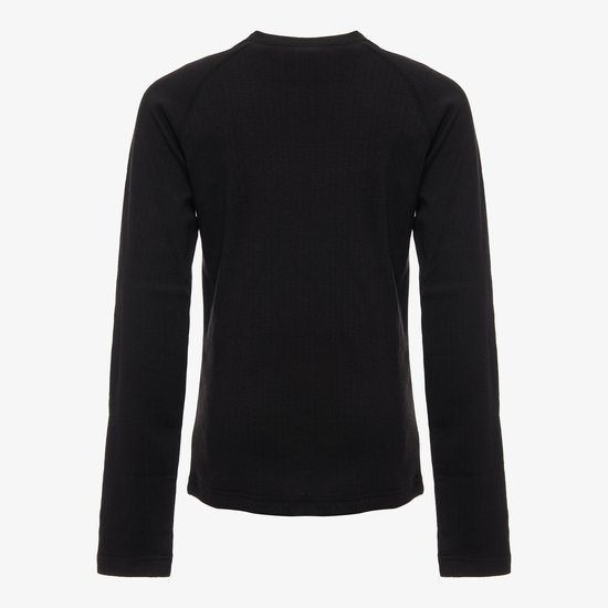 Mountain Peak kinder thermo shirt met lange mouwen - Zwart - Maat 116 — afbeelding 3