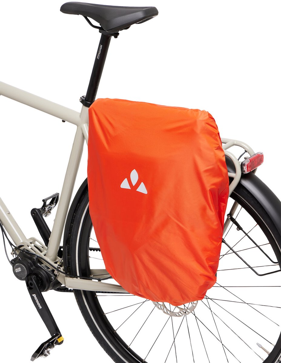 VAUDE / Raincover for bike bags / Regencover / / Unisex / orange / / >70% Recycled materiaal