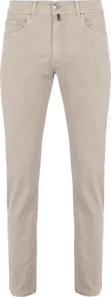 Pierre Cardin Broek Lyon Tapered Greige - Maat W 33 - L 32 - Heren - Five-pocket broek