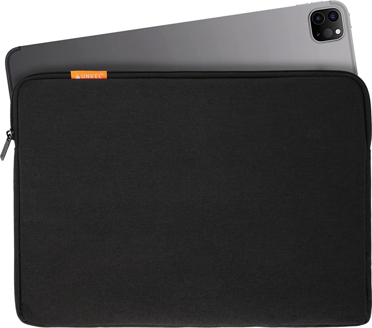 Unkel® BLACK sleeve - iPad Pro 12.9 inch - Zwart