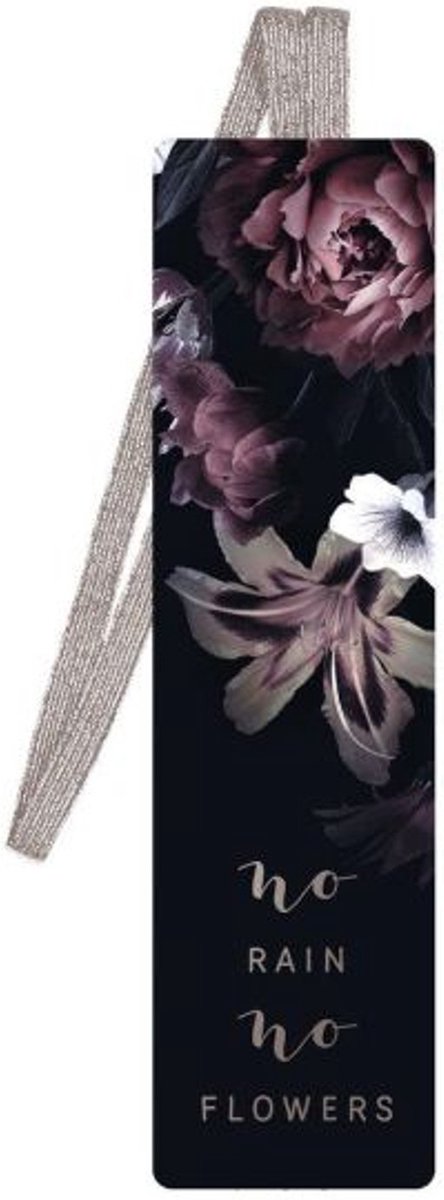 Moses Boekenlegger met Elastiek - Flowers