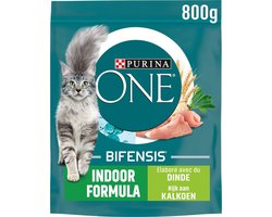 Purina ONE Indoor Kalkoen 2x 800 gr