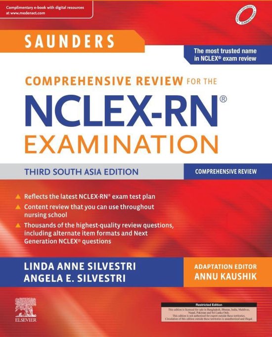 Saunders Comprehensive Review for the NCLEX-RN Examination,  ... - cover