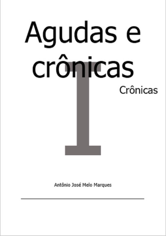 Agudas E Crônicas - cover