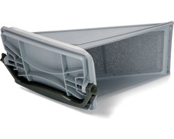 geschikt voor Bauknecht Whirlpool - Filter zeef pluizenfilter in deur - pluizenzeef droger wasdroger droogkast - 481010345281