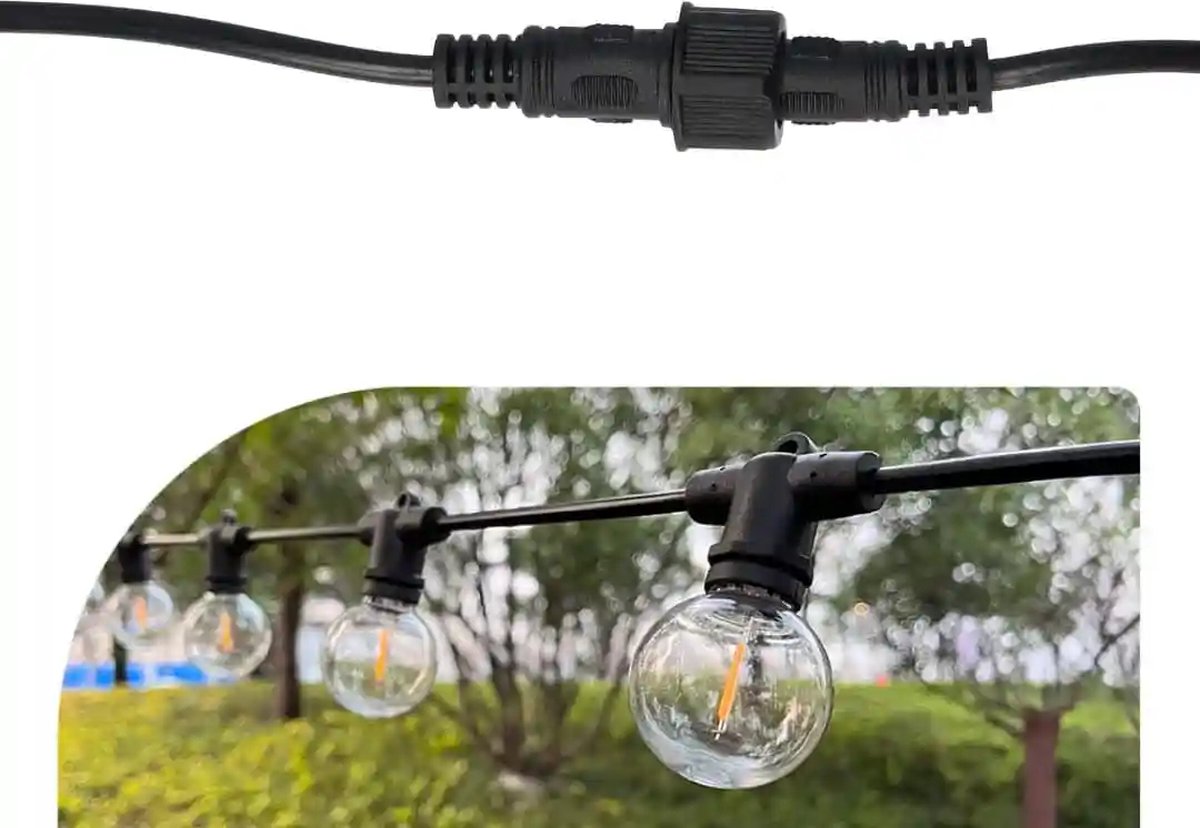 Latium - IP65 Lichtsnoer Verlengkabel - 200 cm