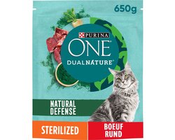Purina ONE DualNature Gesteriliseerd 650g Rund