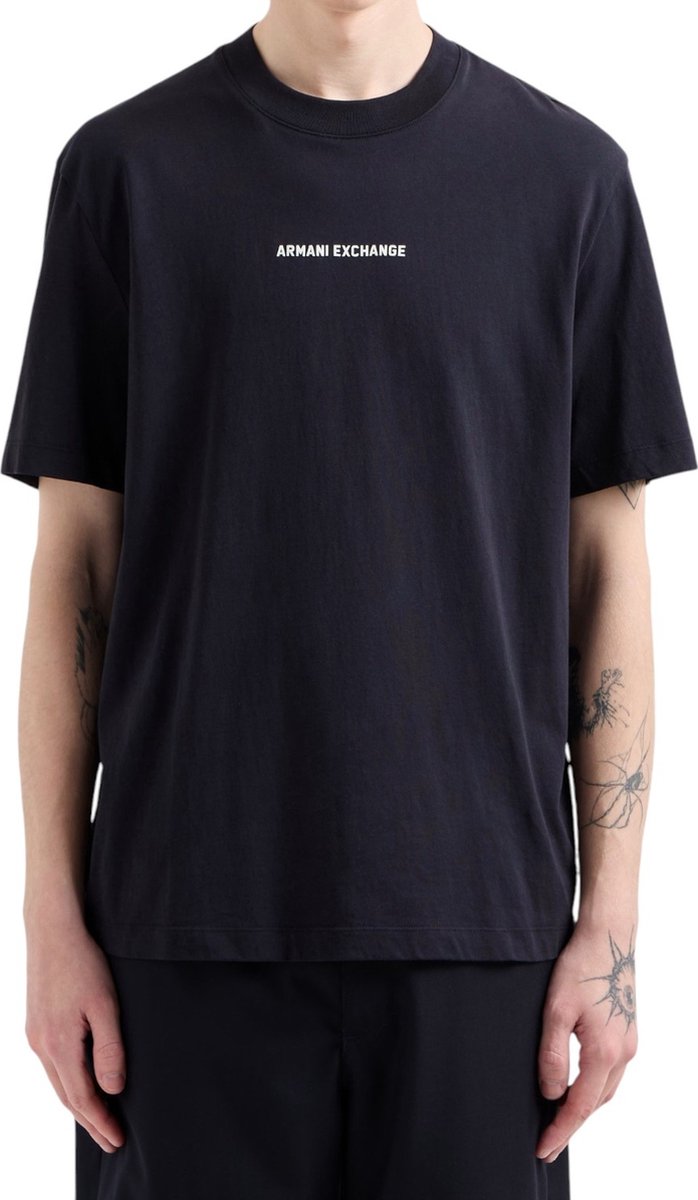 Armani Exchange Minimalist Tee - Navy T-Shirts