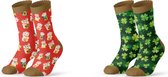 Sock My Feet - Chaussettes femmes 39 42 - Chaussettes 2pack - Cadeau durable - cadeau pour femme - cadeau - chaussettes heureuses - chaussettes heureuses - Chats porte-bonheur - coffret cadeau chaussettes - cadeaux amusants