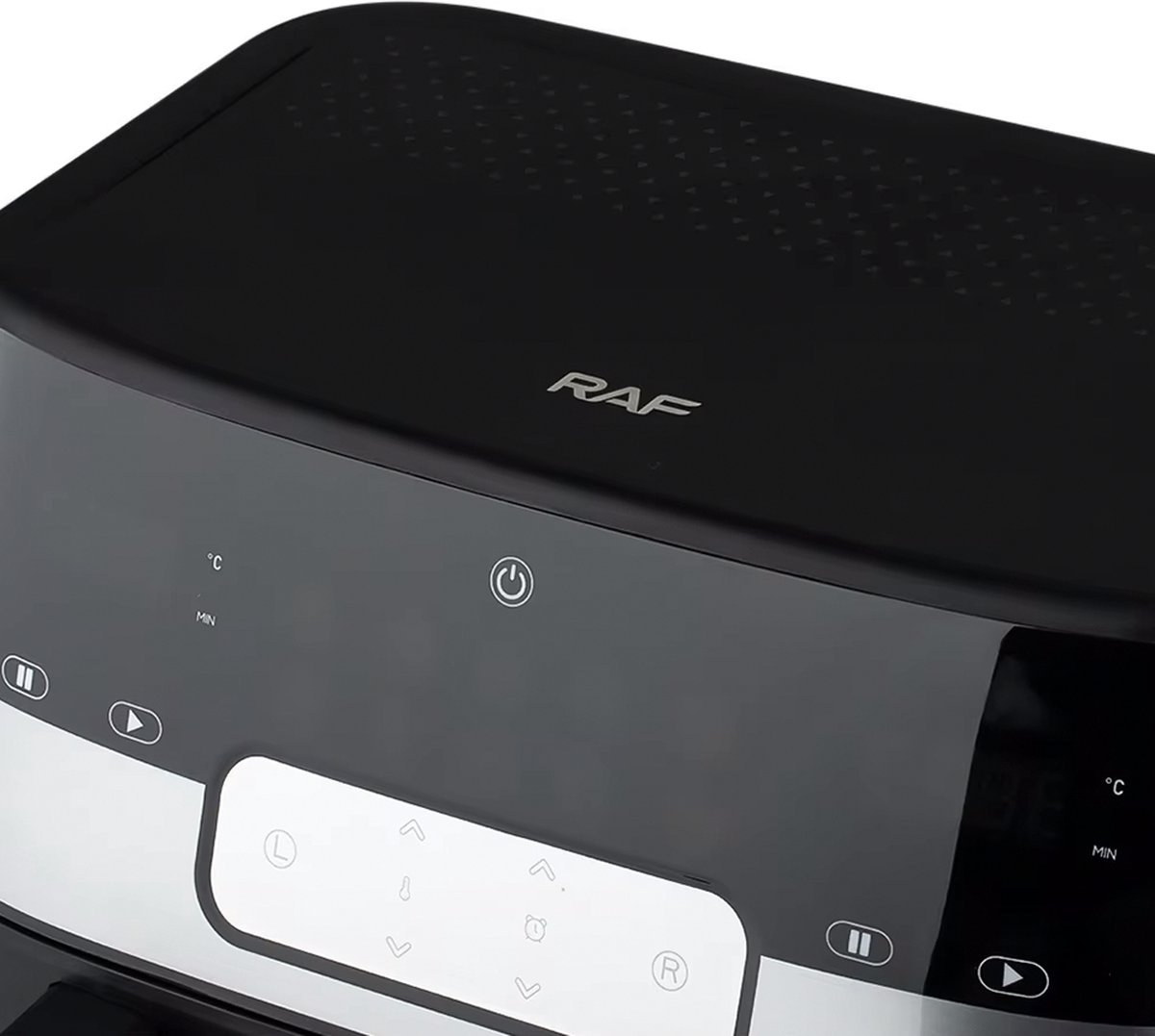Afbeelding 3 van Airfryer XXL - 4,5+4,5 Liter - 10 voorgeprogrammeerde programma's - 9 Liter DualZone - RAF