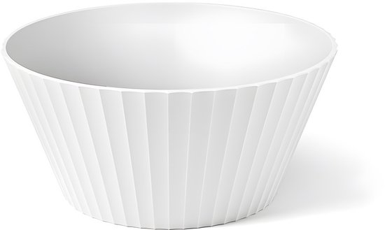 Ciotola Lineare Blim Flower Bowl | Vaso In Plastica 45 Cm | Eleganza Per Composizioni Floreali