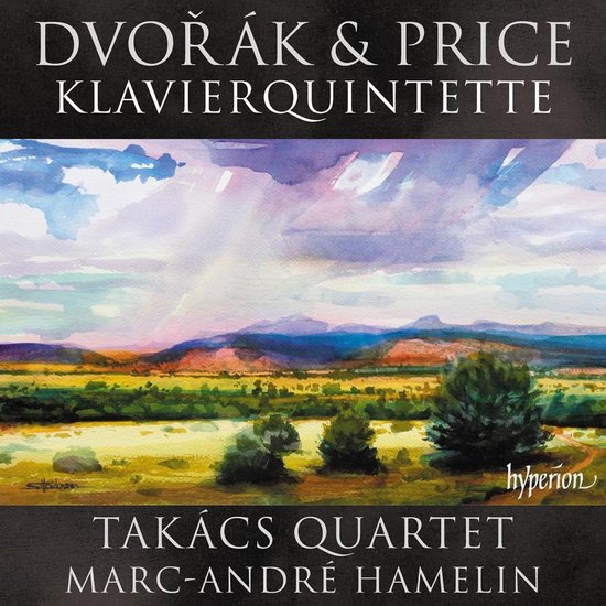 Marc-Andre Hamelin & Takács Quartet - Dvořák & Price: Piano Quintets (CD)