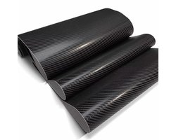 Carbon Wrap Folie Film Mat Zelfklevend 100x50cm met luchtkanalen