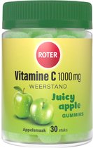 Roter 1000 mg Vitamine C gummy Juicy apple - Ondersteunt de natuurlijke weerstand - 30 gummies