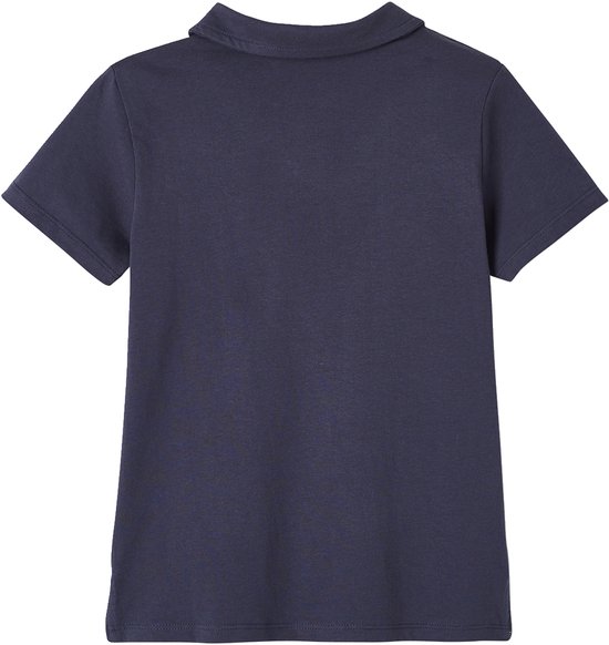 NEXT Jongen Set van 4 T-shirts met korte mouwen en geborduurd hert Mineral Green/Blue 134