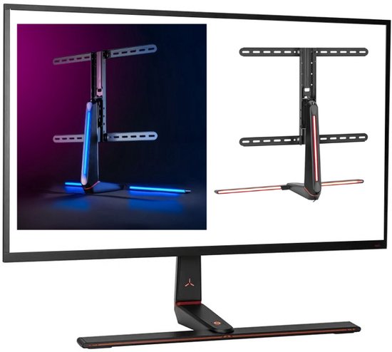 TV Voet met RGB LED | Stralex Dagon