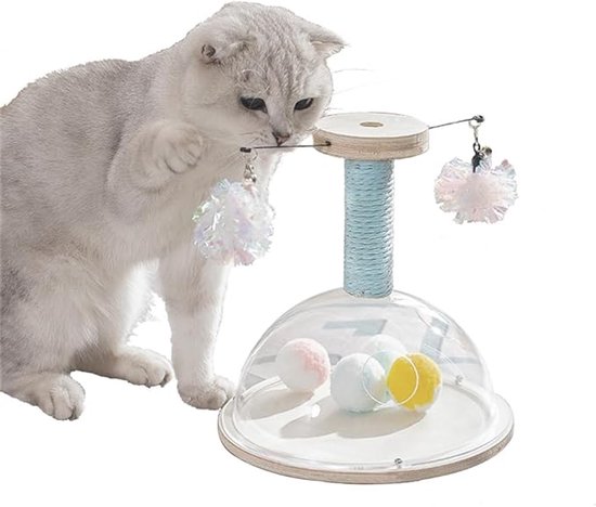2-stuks Kattenkruidbal - Kattenkruid Voor Aan De Muur Kattenkruidrollerbal Kattenspeelgoed Voor Aan De Muur Likken En Kauwen Tanden Reinigen Geschikt Voor Katten Om Binnen Mee Te Spelen Roze